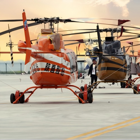 跟随Bell407直升机,一起俯瞰祖国壮丽河山!【第一期】